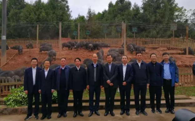 中國工商銀行黨委書記、董事長易會滿一行來巴山牧業(yè)調(diào)研